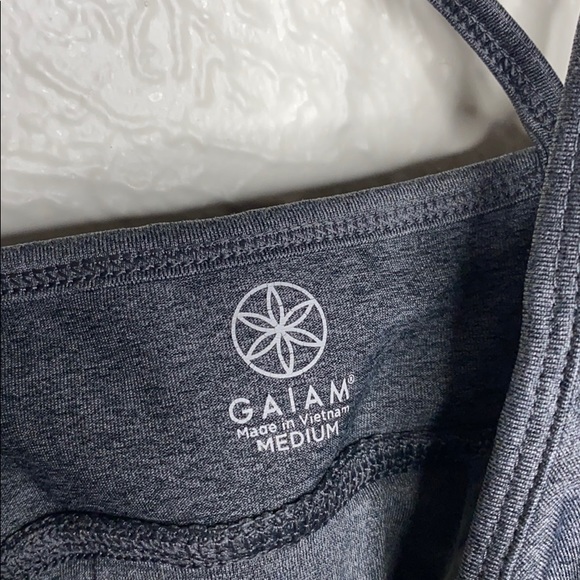 GAIAM Gray Sports Bra Medium - Picture 10 of 13